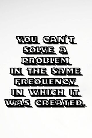 Elevate Your Thinking to Solve Problems