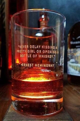 Sips of Wisdom: Hemingway's Toast 🥃✨