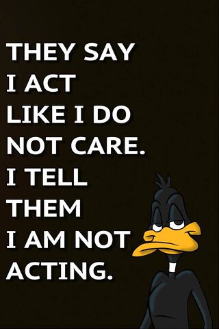 I Am Not Acting