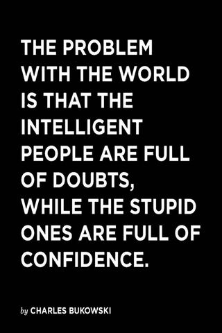 Confidence vs. Doubt: A Thoughtful Reflection