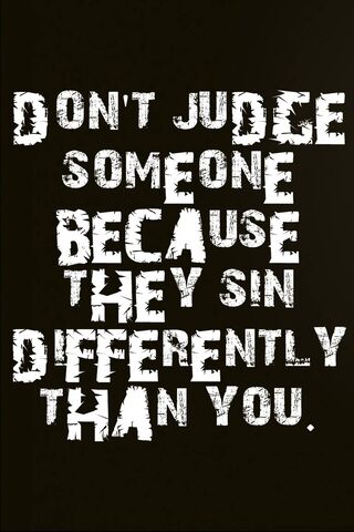 Don't Judge