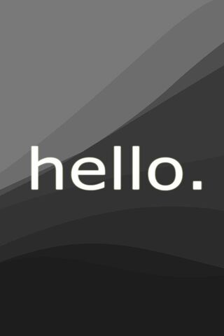 A Simple Greeting in St..