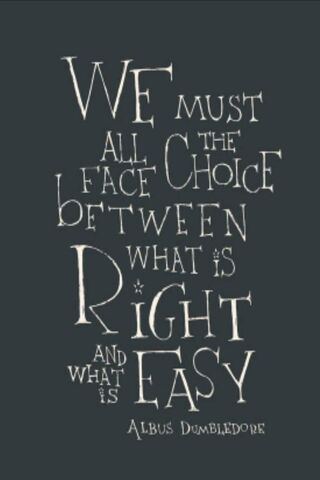 The Wisdom of Dumbledore: Choices That Define Us
