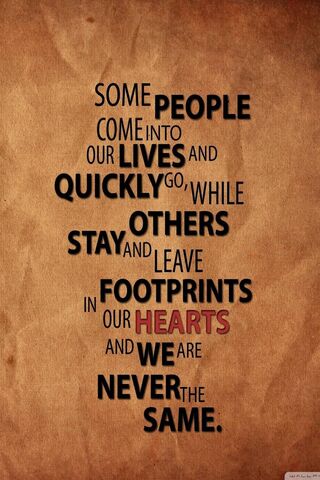 Footprints in Our Hearts
