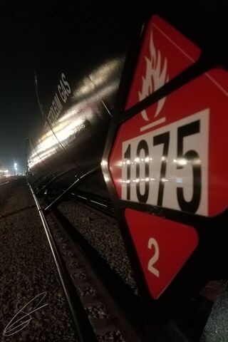 Nighttime Journey: The Freight of Fire