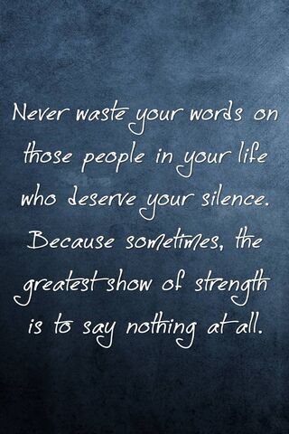 The Power of Silence