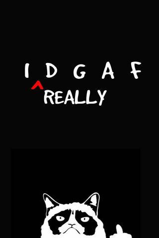 idgaf