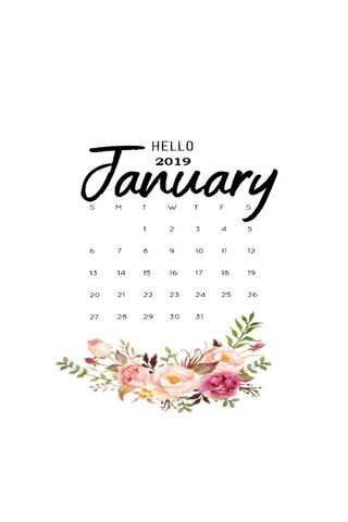 January 19 Calendar