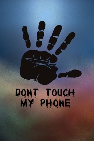 Cute Girly Dont Touch My Phone  wengerluggagesave HD phone wallpaper   Pxfuel