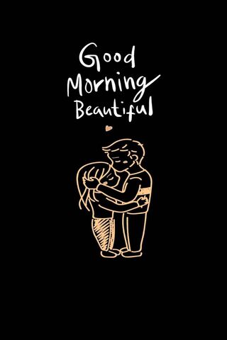 Morning Embrace: A Sweet Start to the Day 🌅❤️