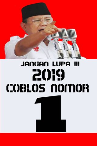 Vote for Change: Nomor 1 Prabowo!