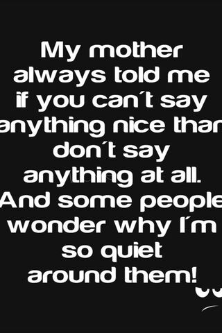 Words of Wisdom: The Quiet Truth