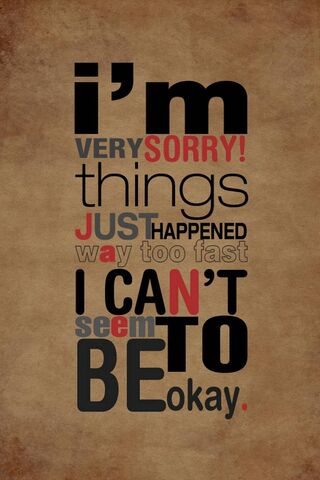 Said: A Heartfelt Apology