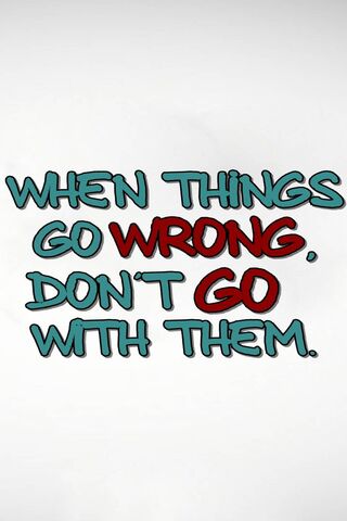 Go Wrong