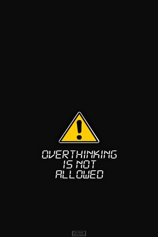 overthinking quote aesthetic wallpaper for iphone | Overthinker aesthetic  wallpaper, Iphone wallpaper girly, Overthinking