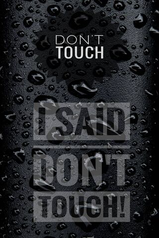 Don't Touch