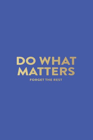 Focus on What Counts ✨
