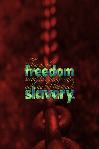 Chains of Thought: The Balance of Freedom