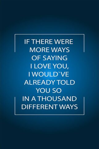 A Thousand Ways to Love 💖
