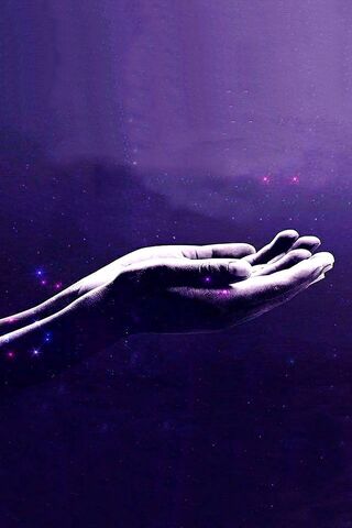 Cosmic Reverence: The Praying Hands