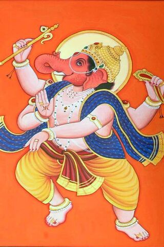 Joyful Dance of Ganeshji 🎉
