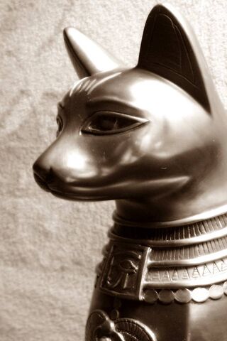 Egyptian Cat Sepia