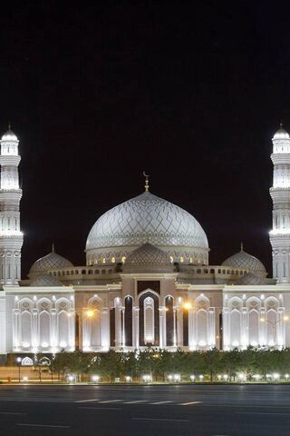 Mosque At Night