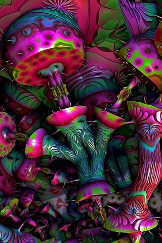 Psychedelic Forest of Dreams 🌈🍄