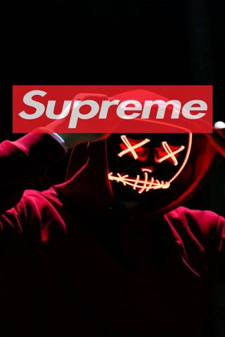 Supreme Red Wallpaper - Download to your mobile from PHONEKY