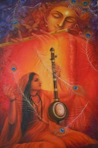 Melodies of Devotion: Krishna's Enchantment 🎶✨