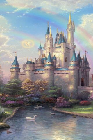 Enchanted Dreams: A Fairytale Castle 🌈🏰