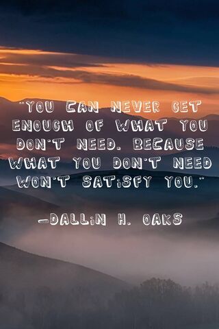 The Pursuit of Enough 🌅