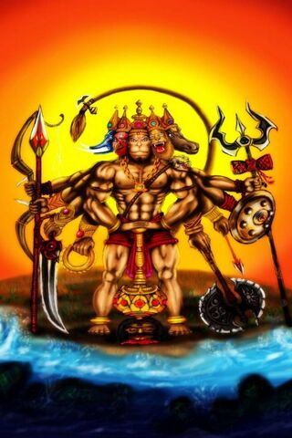 The Mighty Sri Anjeneya..