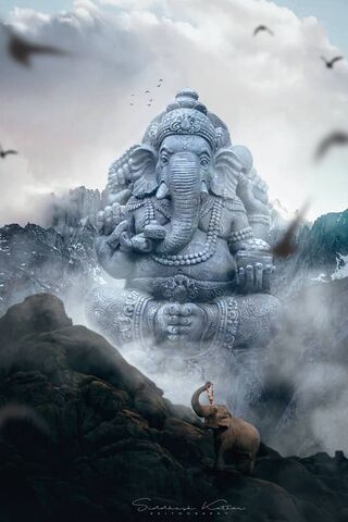 HD 4K Shri Ganesh wallpaper Wallpapers for Mobile