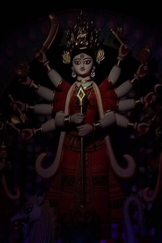 Divine Power: The Radiance of Durga Maa 🌟