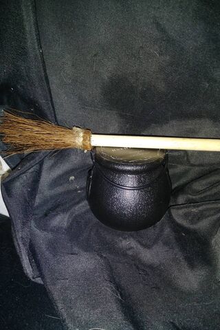 Broomstick Magic: A Witch's Essential Tool 🧙 ✨