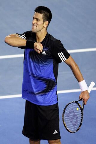 Victory Celebration on the Court! 🎾🏆