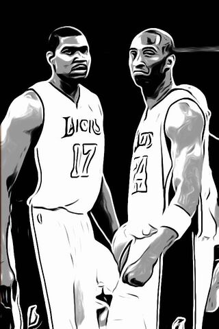 Legends of the Court: Lakers' Dynamic Duo 🏀✨