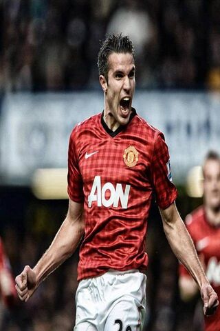 Van Persie: The Red Devil's Roar! ⚽🔥
