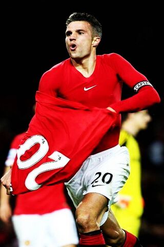 Van Persie's Iconic Celebration! ⚽️🔥