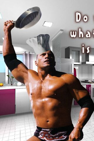 The Culinary Champion: Rock's Kitchen Showdown 🍳💪