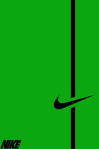 Green nike wallpaper  Nike wallpaper Green art print Green aesthetic