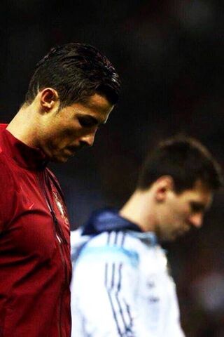 The Legends in Reflection: CR7 and LM10