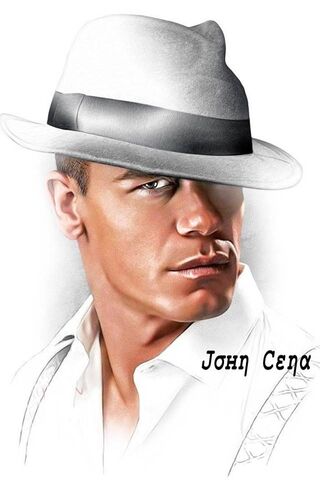 The Stylish Champ: John Cena in a Classic Look 🎩💪