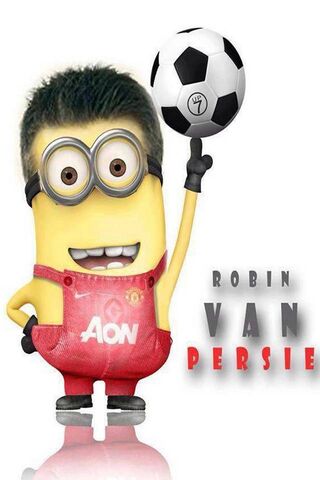 Minion Striker: Van Persie's Goal Celebration! ⚽️🎉