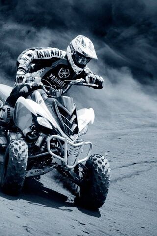 Thrill-Seeking Adventure on the Yamaha ATV! 🏍️💨