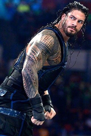 The Tribal Chief: Roman Reigns in Action! 🏆💪