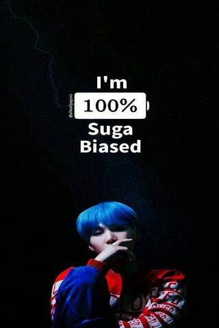 Suga's Vibe: 100% Bias 💙