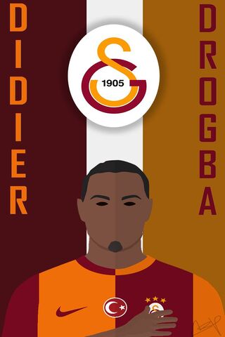 Drogba: A Legend in Orange and Maroon ⚽️🔥