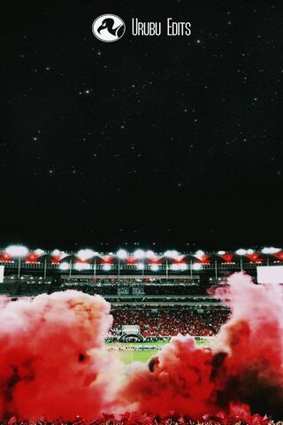 Crimson Dreams: A Night at the Stadium 🌌🔥